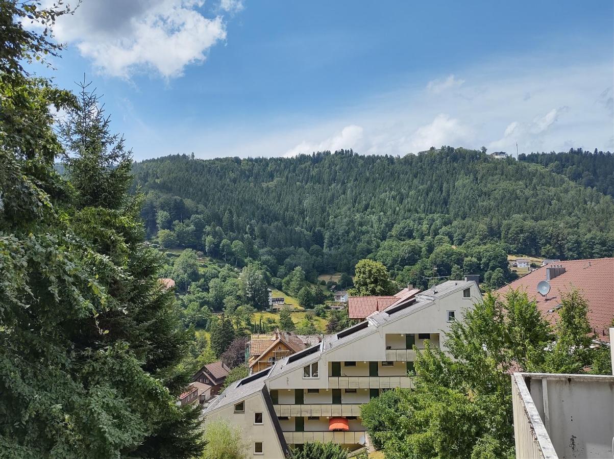 Ein-Zimmer Apartment Mit Aussicht Bad Wildbad Exterior photo
